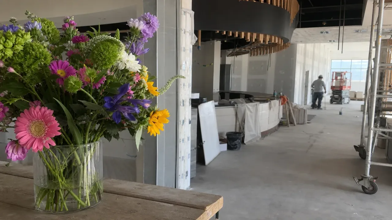 A colour-rich view of a hospitality build-out, illustrating deposits and draw schedules, where the money actually goes out