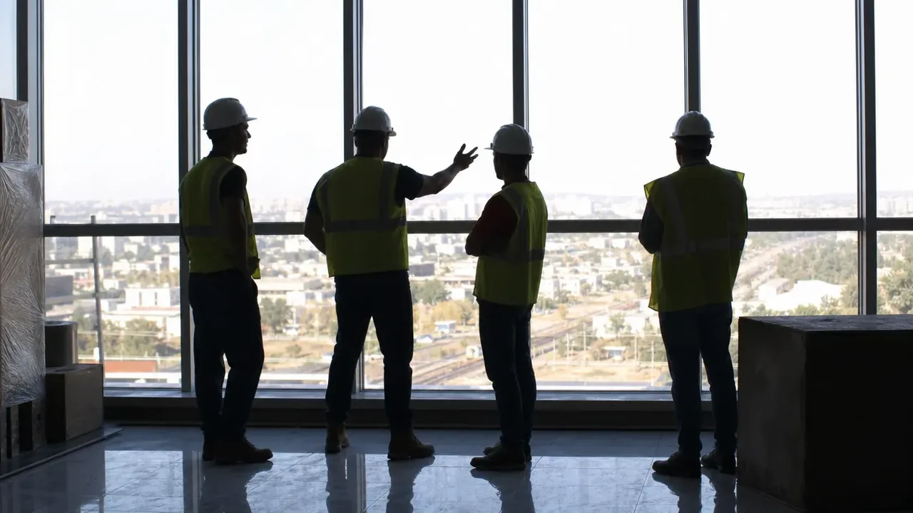 A backlit view of a hospitality build-out, illustrating how a hotel opening differs from everything else